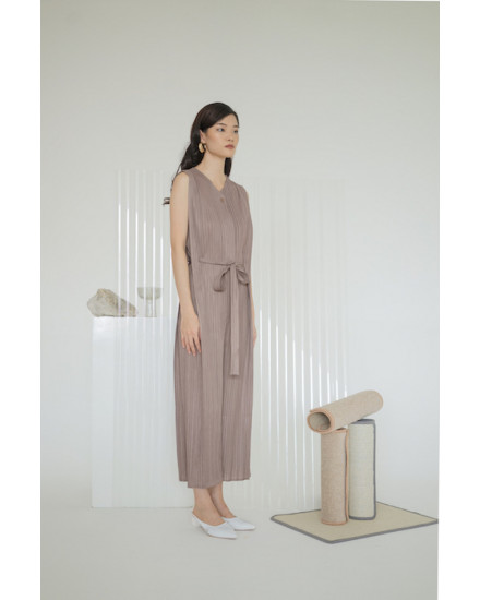 Thea Jumpsuit Taupe