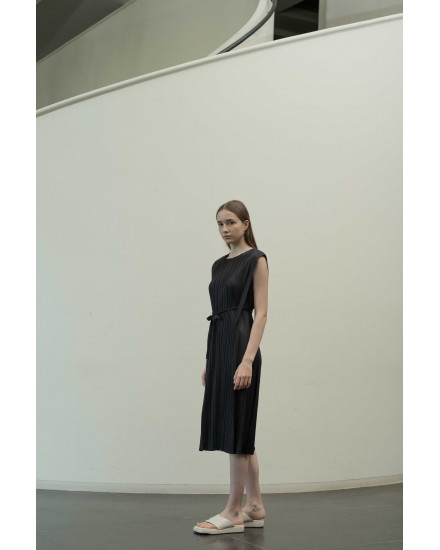 Malone Dress in Charcoal