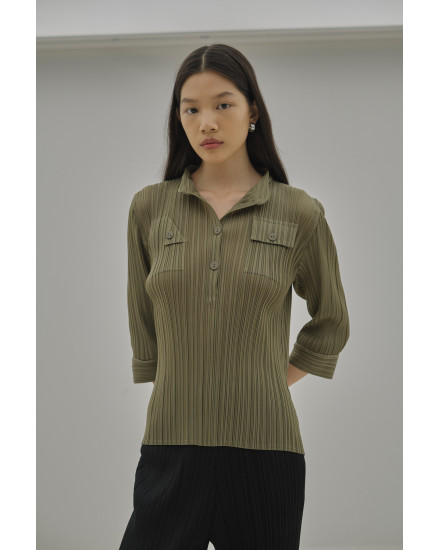 Mallow Shirt in Olive Green