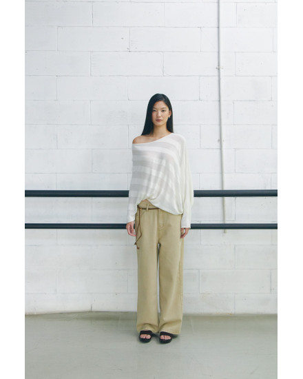 Isse Top in Off-White - PREORDER