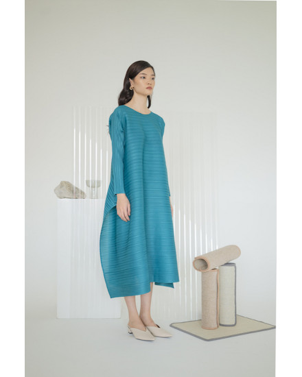 Gahma Dress Turquoise - PREORDER