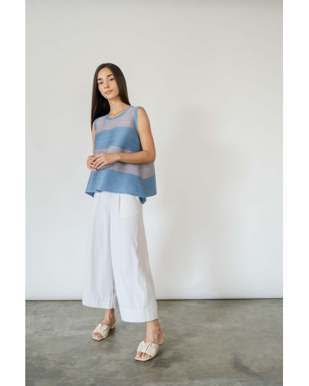 Kira Top in Stone Blue - PREORDER
