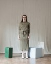 Dulce Dress Olive - PREORDER