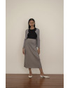Senna Skirt in Light Grey