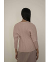 Sandro Top in Dust Pink
