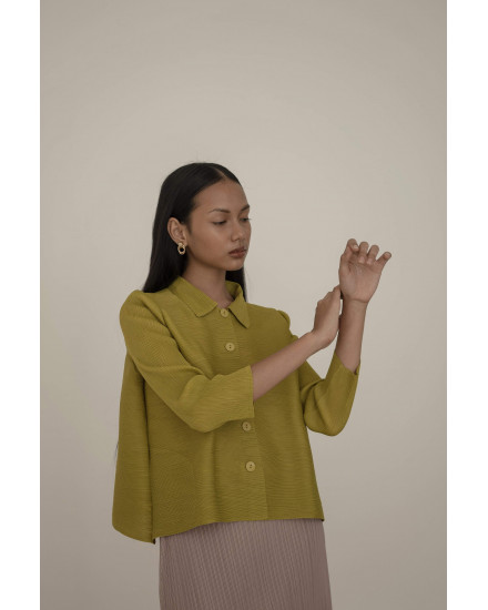 Gani Top in Lime - PREORDER