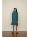 Orge Dress in Emerald Blue - PREORDER