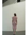 Faye Dress in Dust Pink