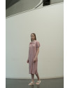 Faye Dress in Dust Pink