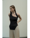 Gelso Knit Top in Charcoal