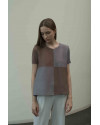 Gambit Top in Taupe