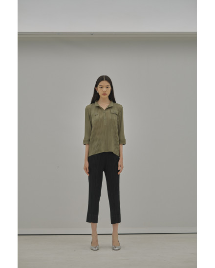 Mallow Shirt in Olive Green