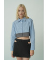 Dargo Two-Toned Shirt in Blue