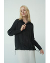 Dion Top in Charcoal