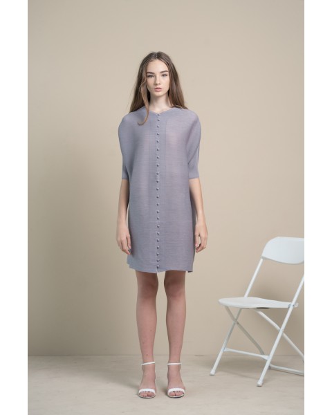 Qipao Dress Light Grey