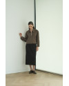 Chamo Outer in Dark Brown