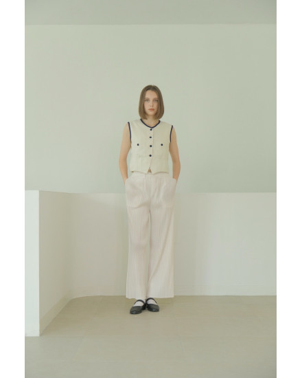 Dema Waistcoat in Cream