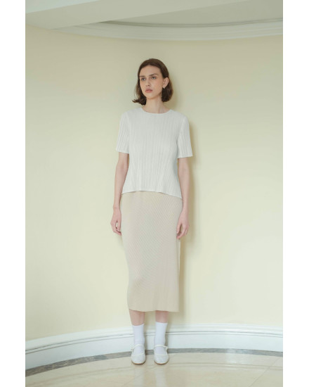 Coda Mesh Top in Powder